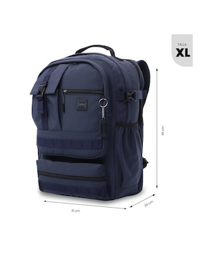 Mochila con portalaptop Totto spa impermeable unisex