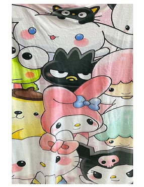 Cobija clásica de tejido suave Generica Hello Kitty unisex