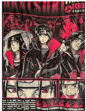 Cobija clásica de tejido suave Generica naruto unisex