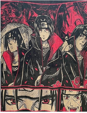 Cobija clásica de tejido suave Generica naruto unisex