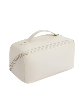 Cosmetiquera multiusos Xtellar impermeable de cuero