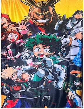 Cobija clásica de tejido suave Generica My Hero Academia unisex