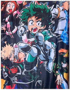 Cobija clásica de tejido suave Generica My Hero Academia unisex