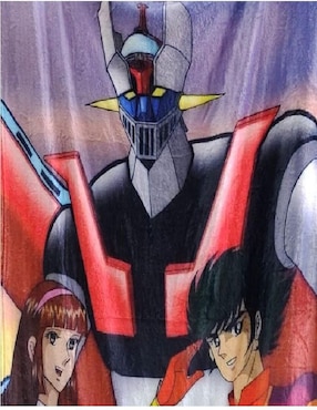 Cobija clásica de tejido Generica Mazinger Z Unisex