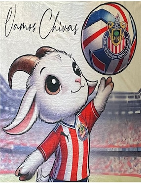 Cobija clásica de tejido suave Generica Chivas unisex