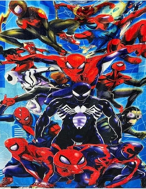 Cobija de tejido suave Generica Marvel Spiderman unisex