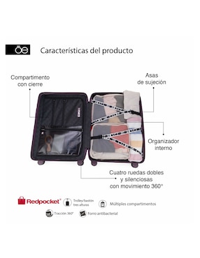 Maleta de viaje Cloe Bilandi