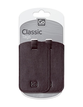 Identificador Go Travel forma rectangular