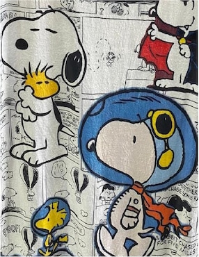 Cobija clásica de tejido suave Generica Snoopy Unisex