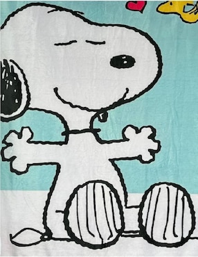 Cobija de tejido suave Generica Snoopy unisex