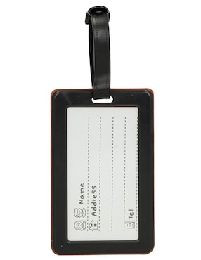 Identificador de maleta Anekke forma rectangular