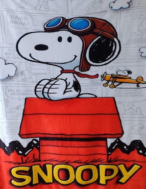 Cobija de tejido suave Generica Snoopy unisex