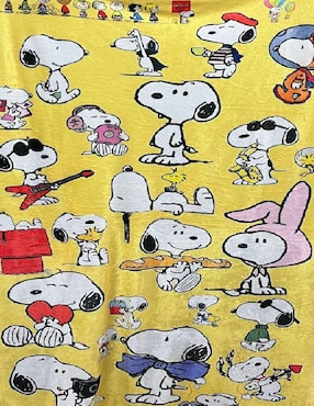 Cobija clásica de tejido suave Generica Snoopy Unisex