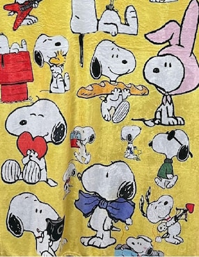 Cobija clásica de tejido suave Generica Snoopy Unisex