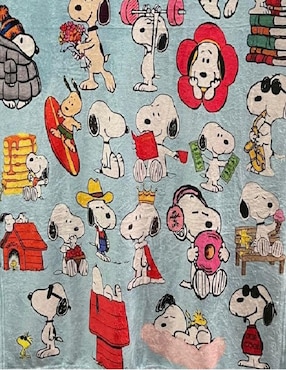 Cobija de tejido suave Generica Snoopy unisex