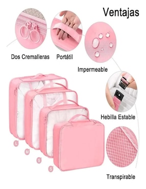 Set bolsa organizadora viaje Belug