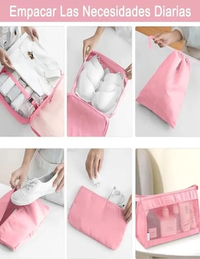 Set bolsa organizadora viaje Belug