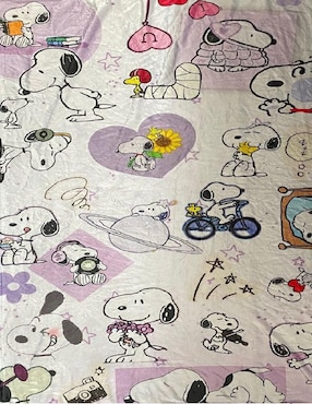 Cobija clásica de tejido suave Generica Snoopy unisex