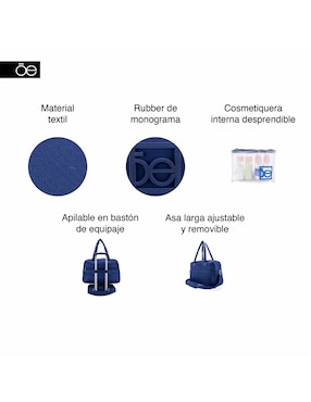 Bolsa duffel Cloe Milani unisex