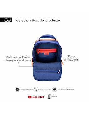 Mochila para viaje Cloe Milani unisex