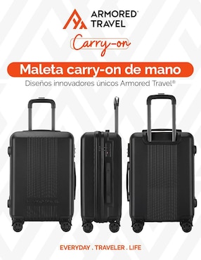 Maleta con ruedas de mano Armored Travel Stone Carry On