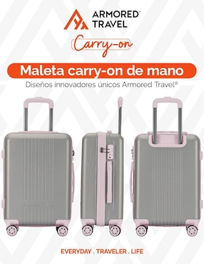 Maleta con ruedas de mano Armored Travel Andrea Carry On