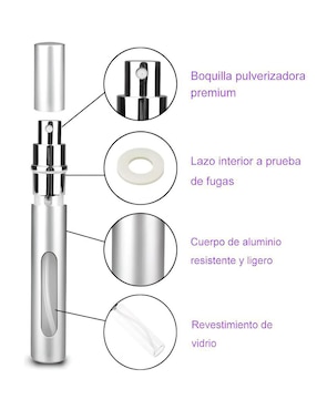 Set de botella para viaje Xtellar unisex