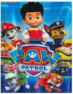 Cobija de tejido suave Generica Paw Patrol