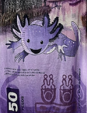 Cobija clásica de tejido suave Generica ajolote unisex
