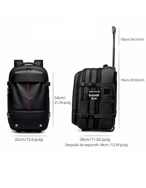 Mochila para viaje Foresker Airback impermeable unisex