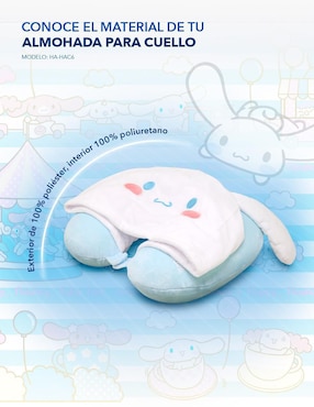 Almohada Gairet Cinnamoroll firmeza alta