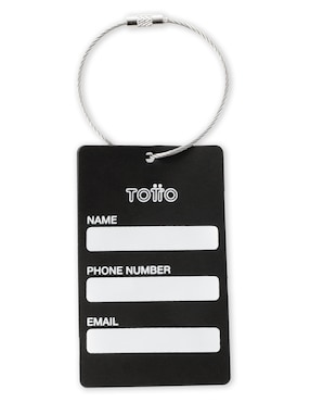 Identificador Totto Real Madrid forma rectangular
