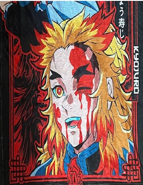 Cobija clásica de tejido suave Generica Rengoku Kyojuro