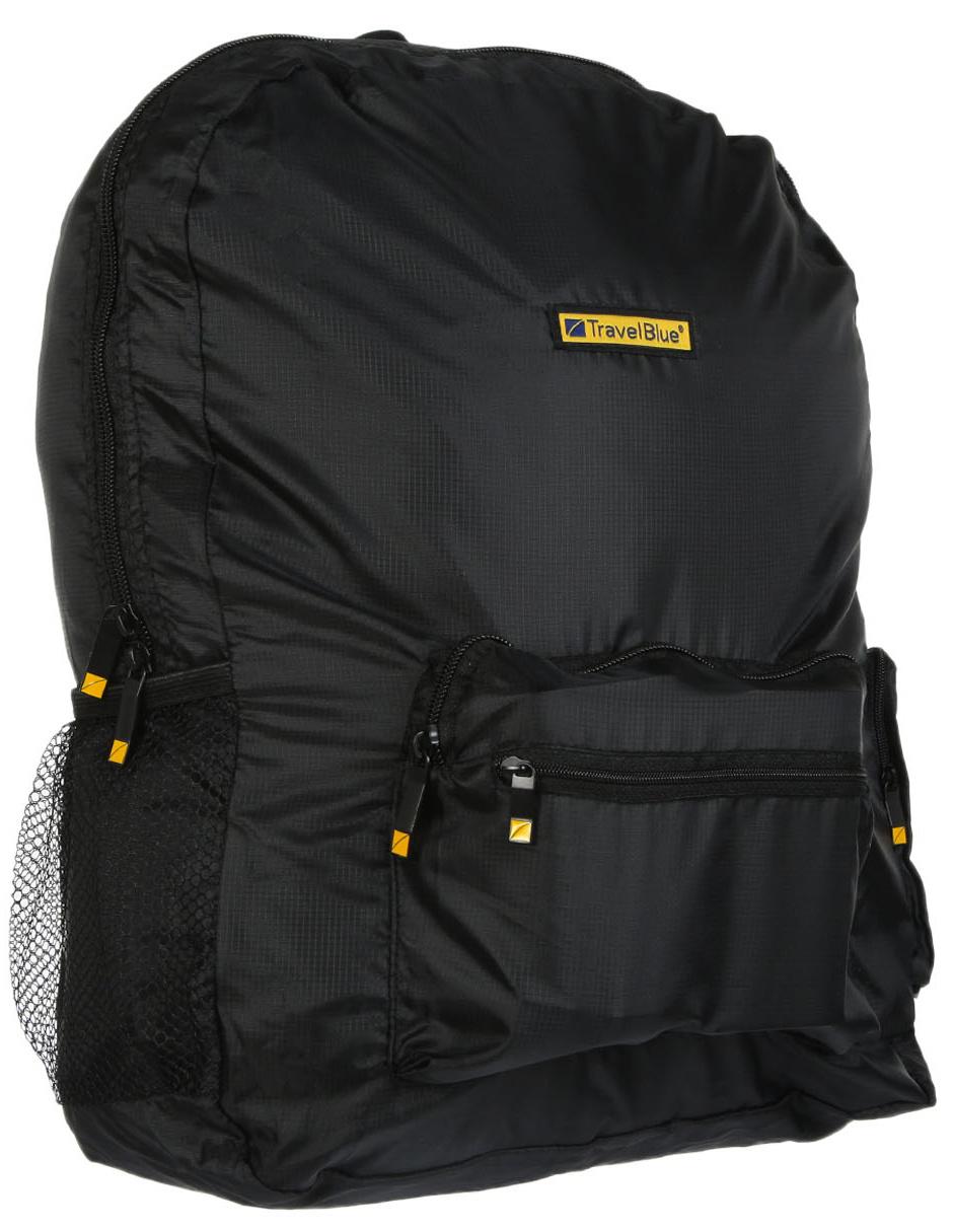 Mochila plegable negra 2