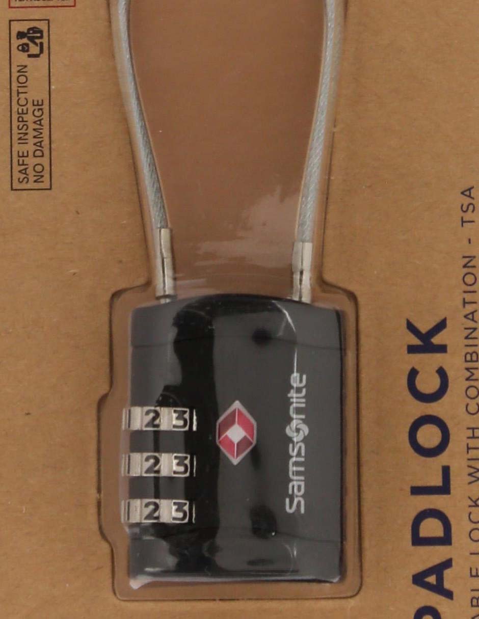 Candado con combinación negro 2