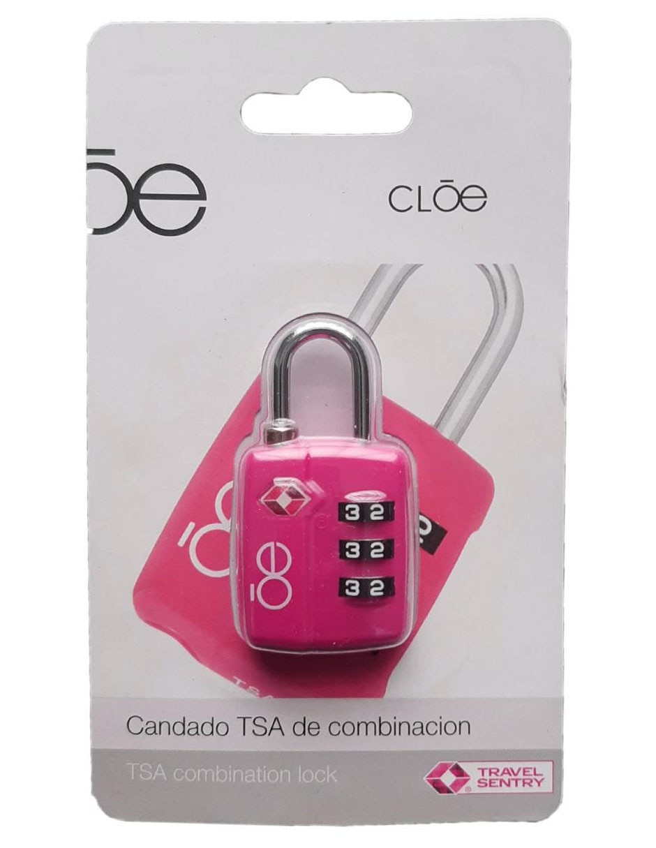 Candado TSA de combinación 4