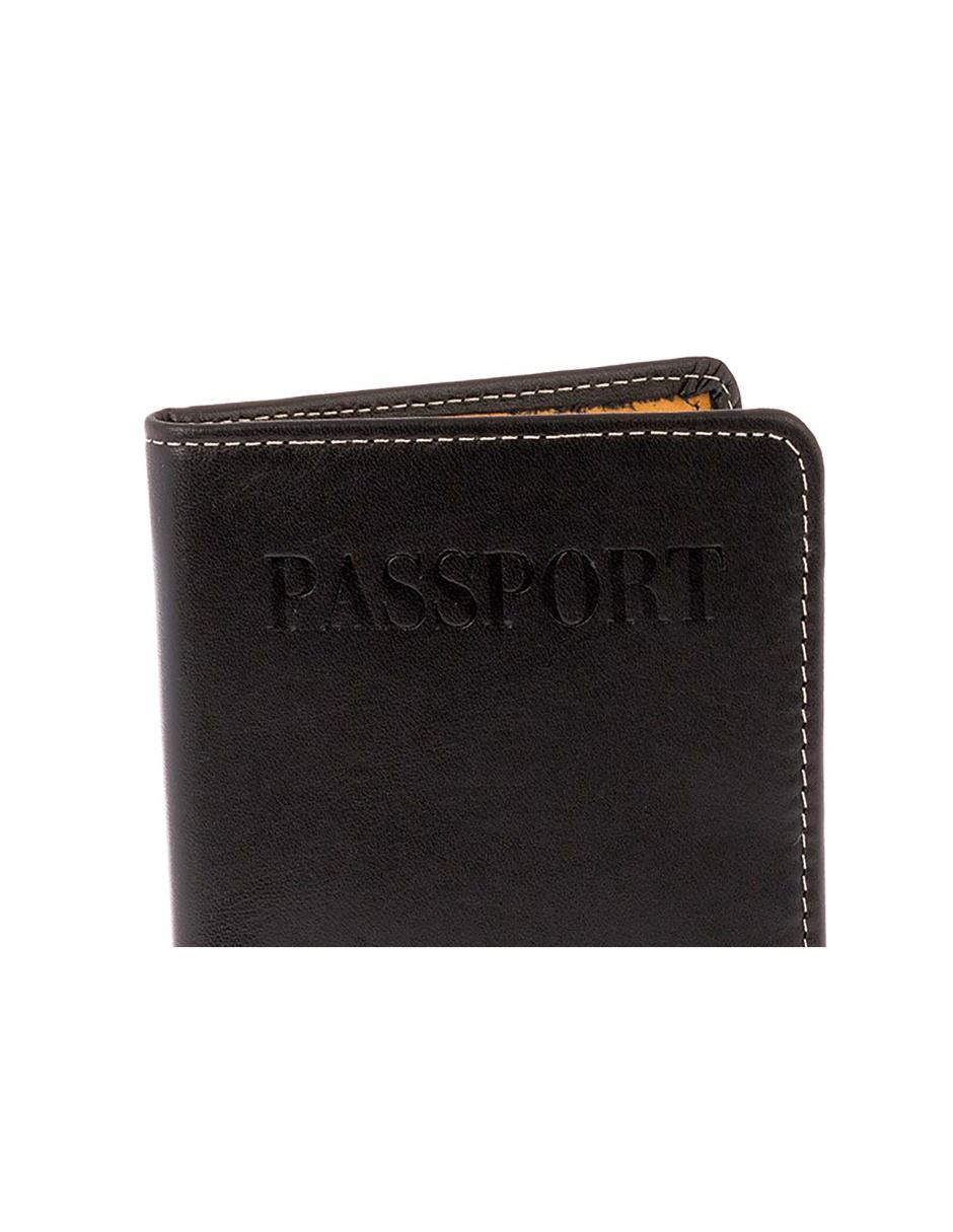 Porta pasaporte de piel 2