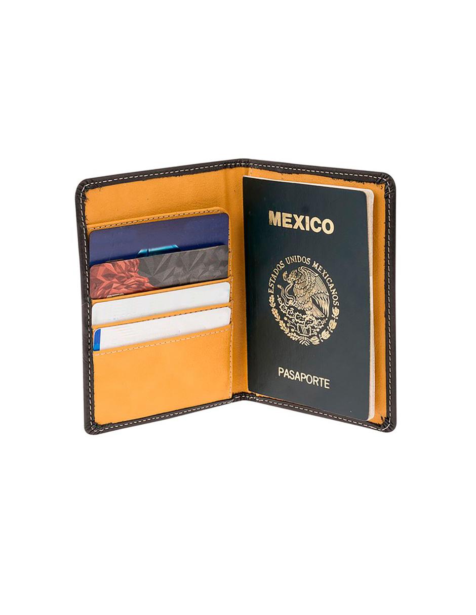 Porta pasaporte de piel 4