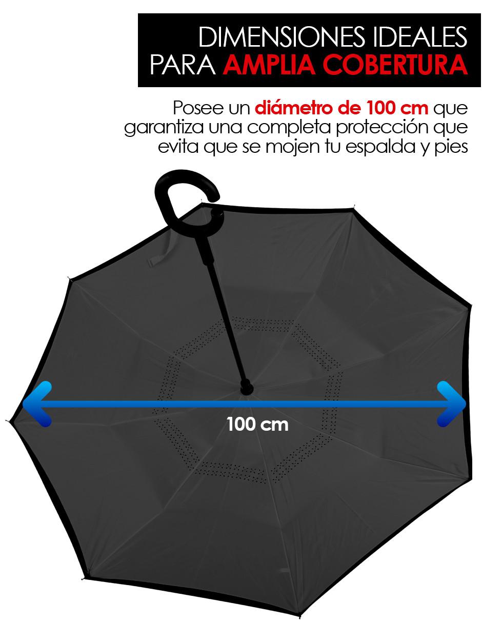 Paraguas invertido Redlemon
