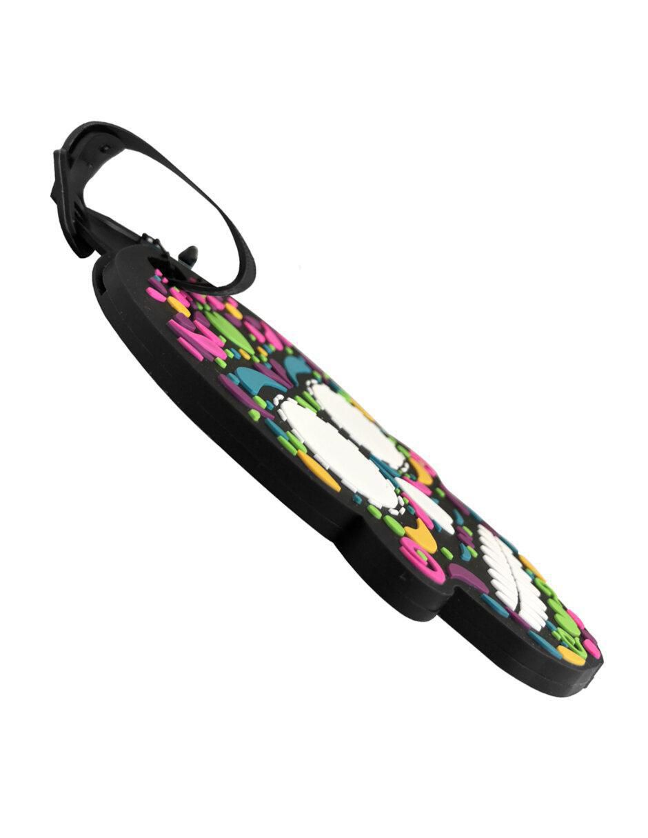 Identificador para maleta By México calavera chumbalaca de PVC 3