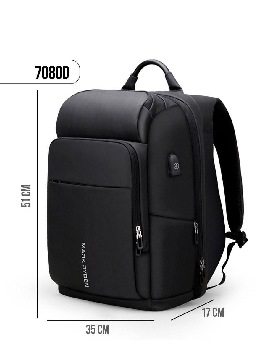Mochila para viaje impermeable para hombre 9