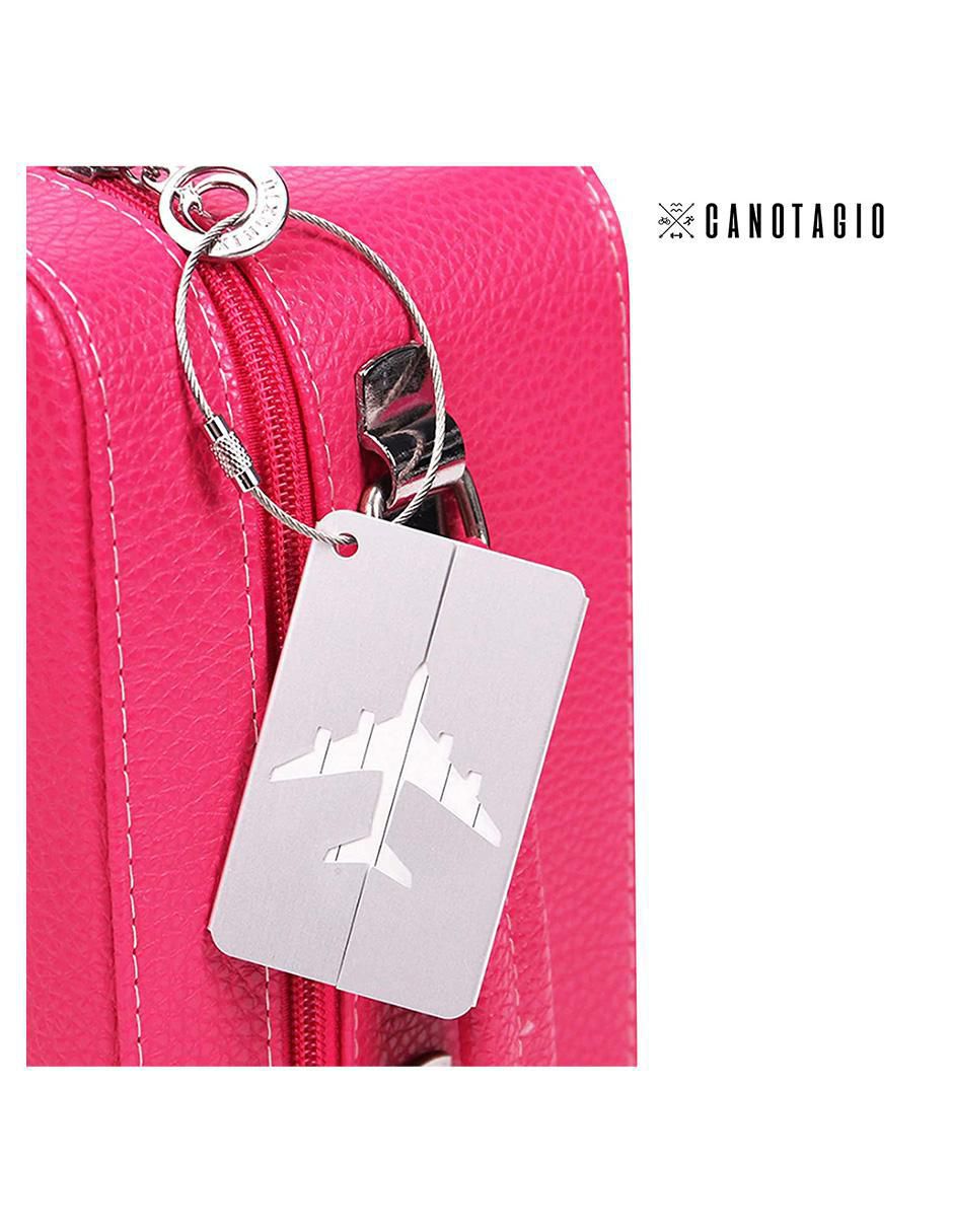Identificador forma rectangular de aluminio 7