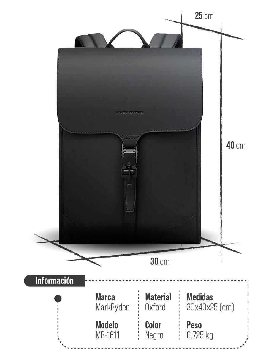 Mochila portalaptop 15.6 pulgadas de poliéster 8