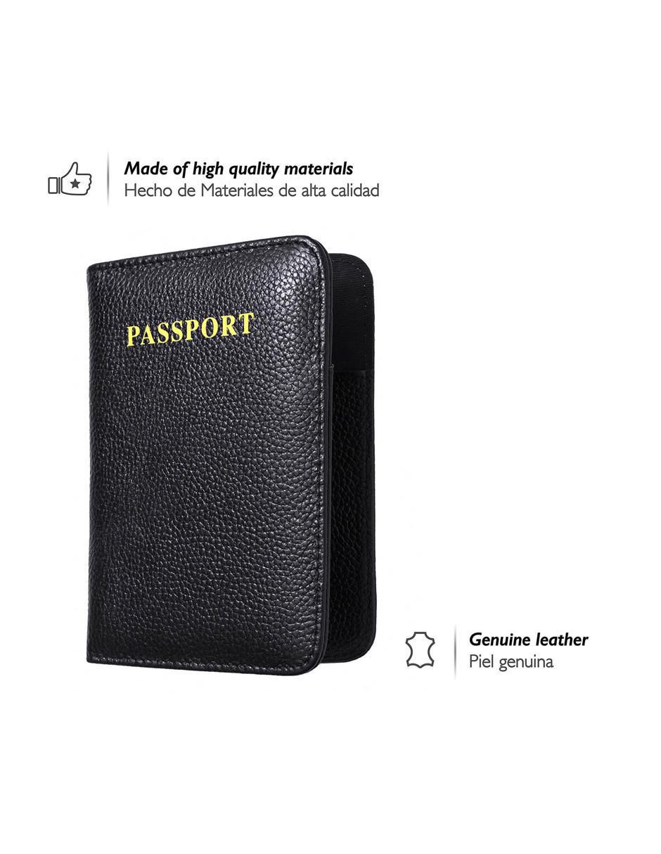 Porta pasaporte de piel 4