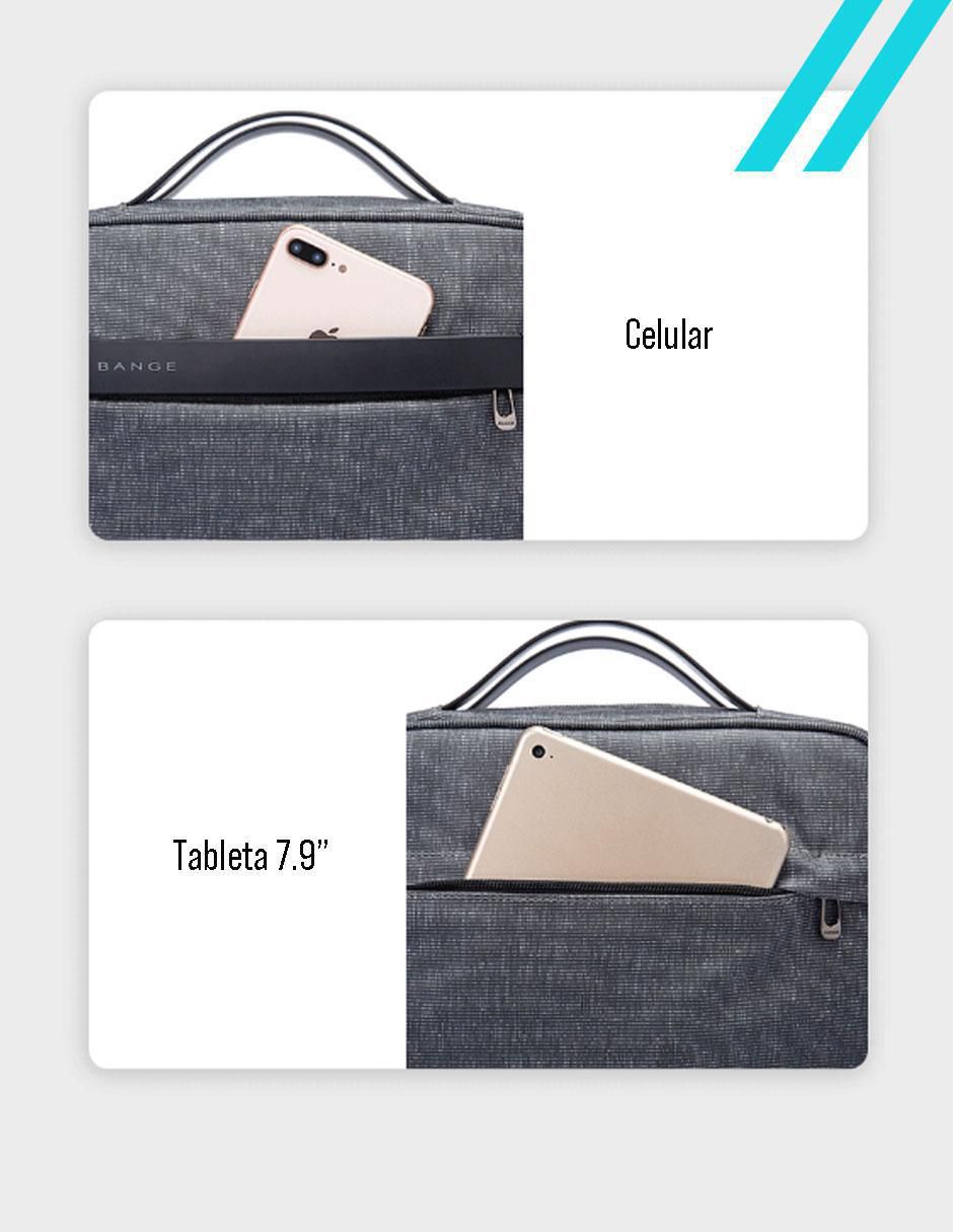 Mochila para viaje impermeable para hombre 3