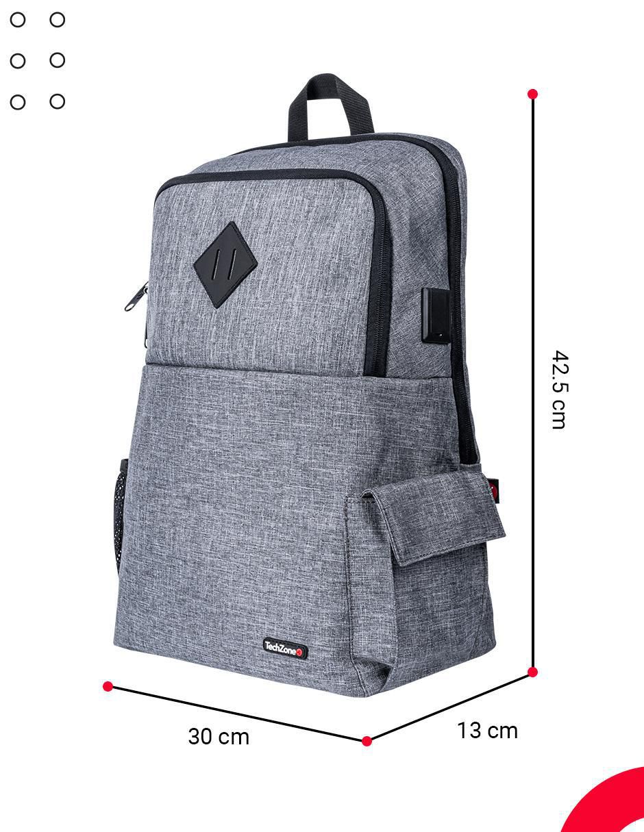 Mochila porta laptop 15.6 pulgadas 9