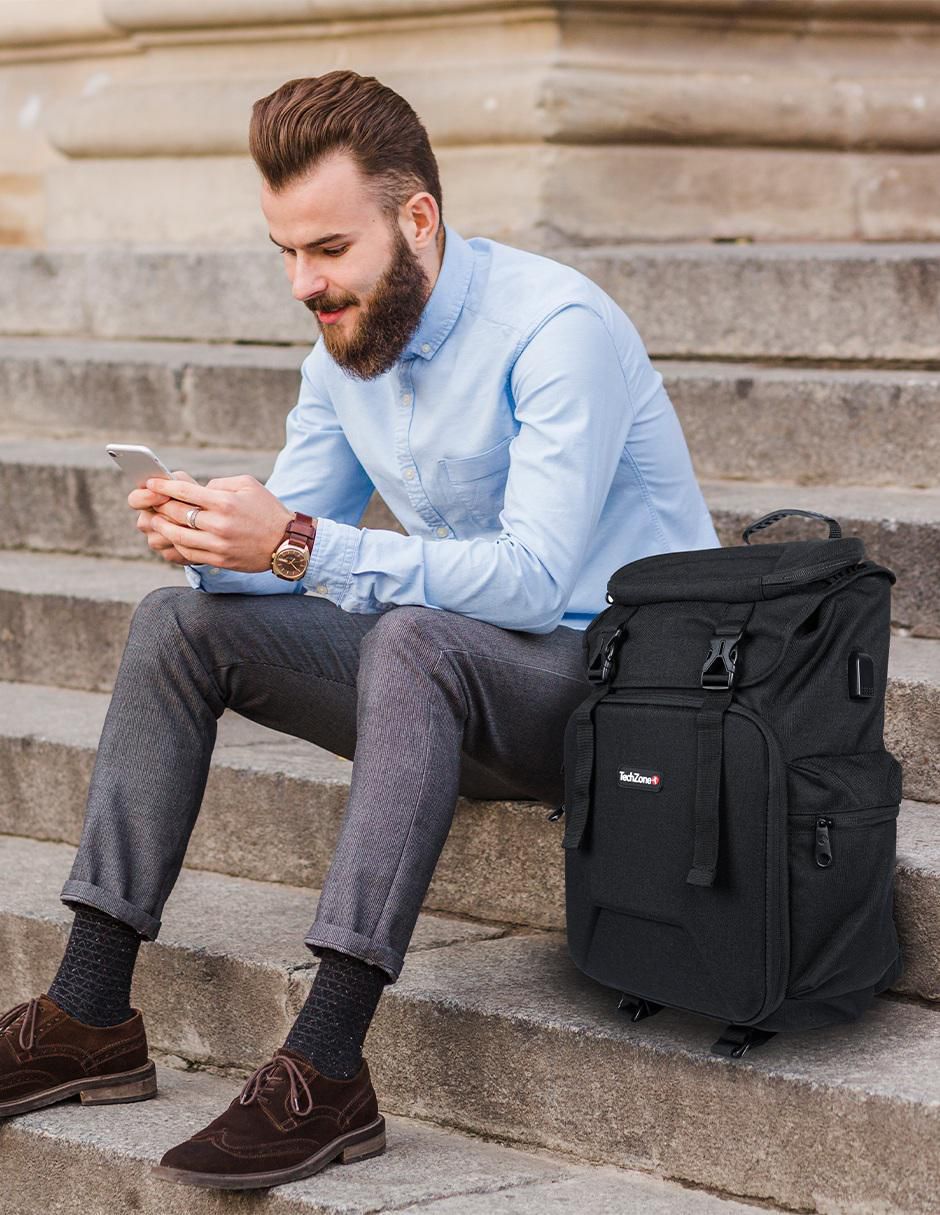 Mochila porta laptop Glory 17 pulgadas 8