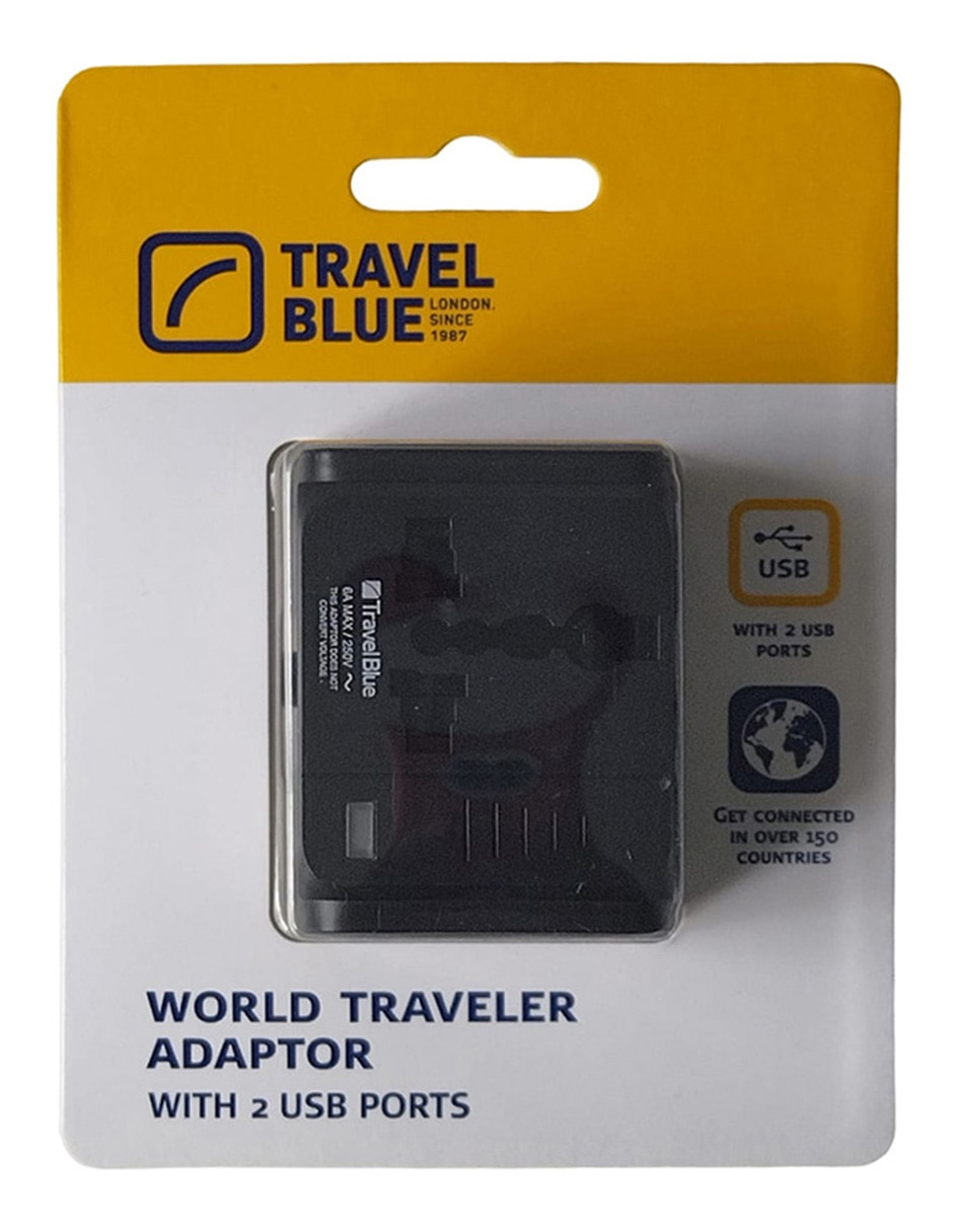 Adaptador universal viajes 4