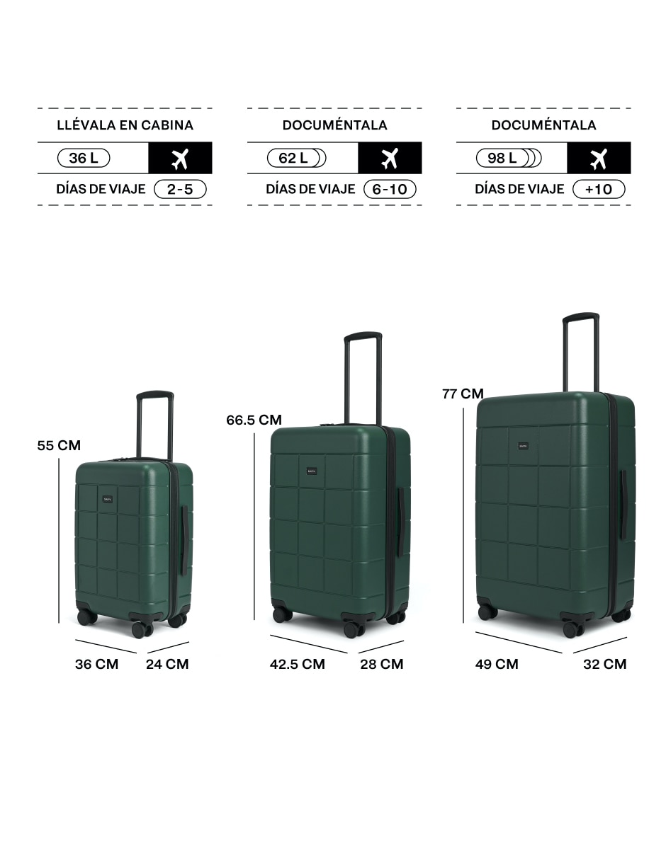 Maleta con ruedas de viaje 5