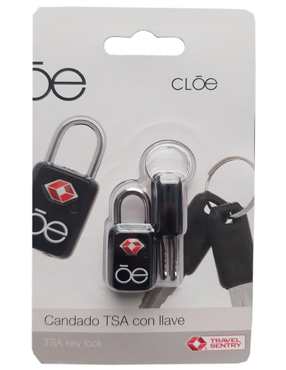 CANDADO CLOE, NEGRO